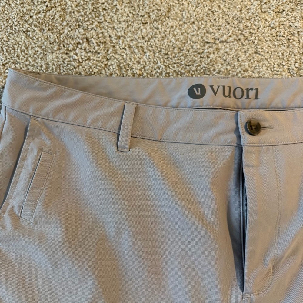 Vuori Men's Light Gray Chinos